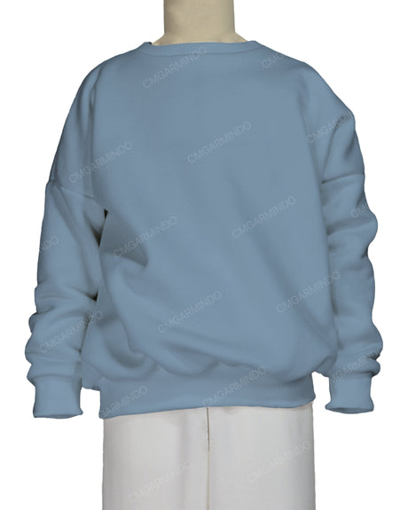 Oversized Drop Shoulder Sweatshirt