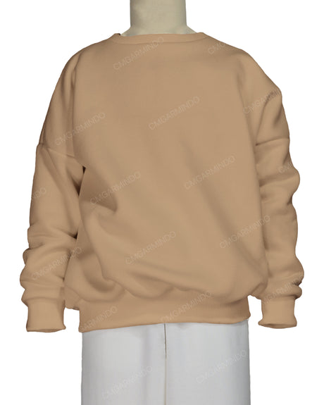 Oversized Drop Shoulder Sweatshirt