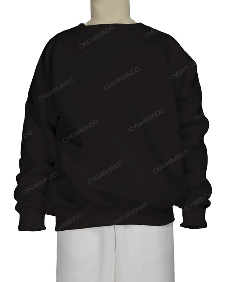 Oversized Drop Shoulder Sweatshirt