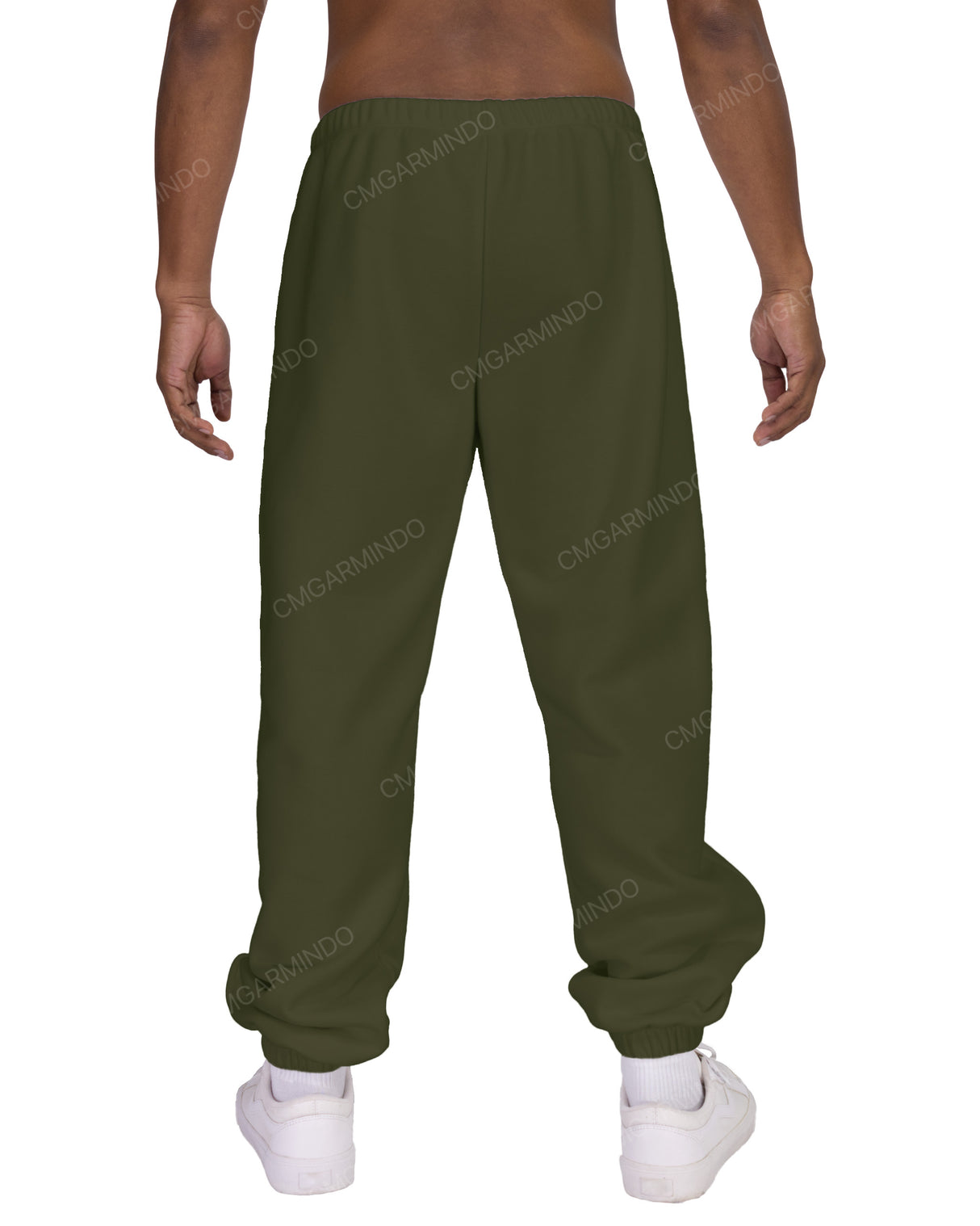 Regular Elastic Hem Sweatpants