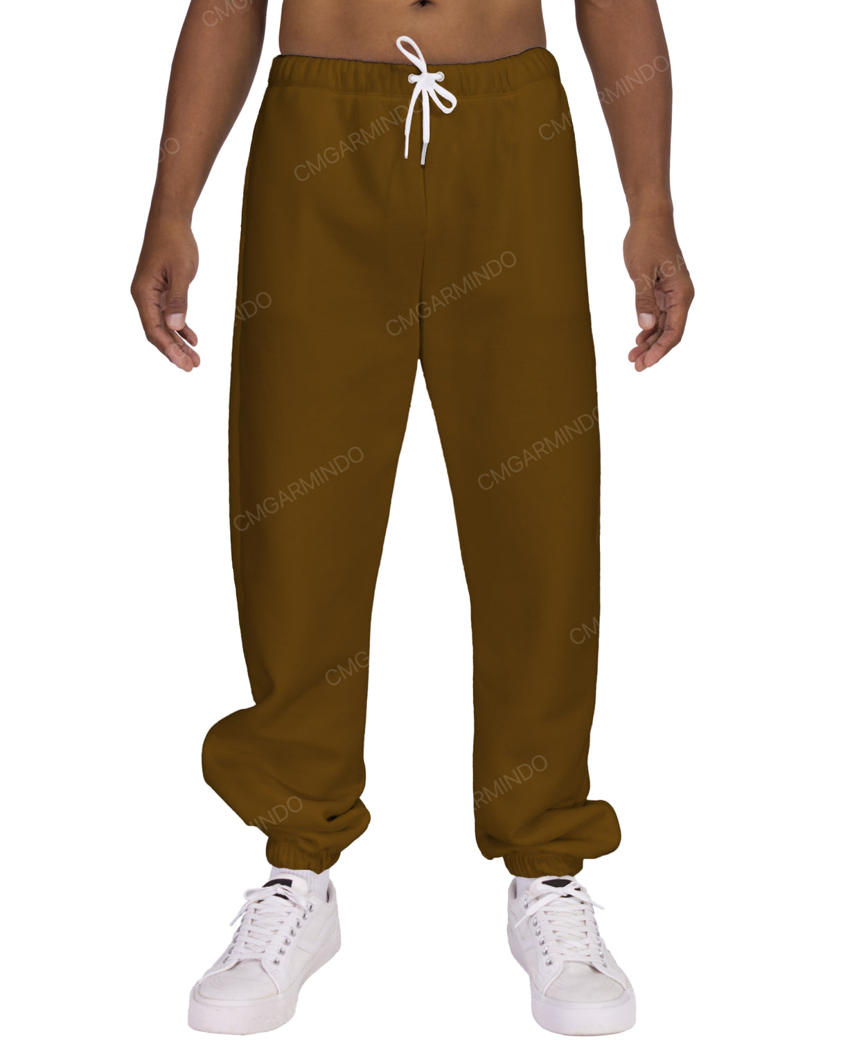 Regular Elastic Hem Sweatpants