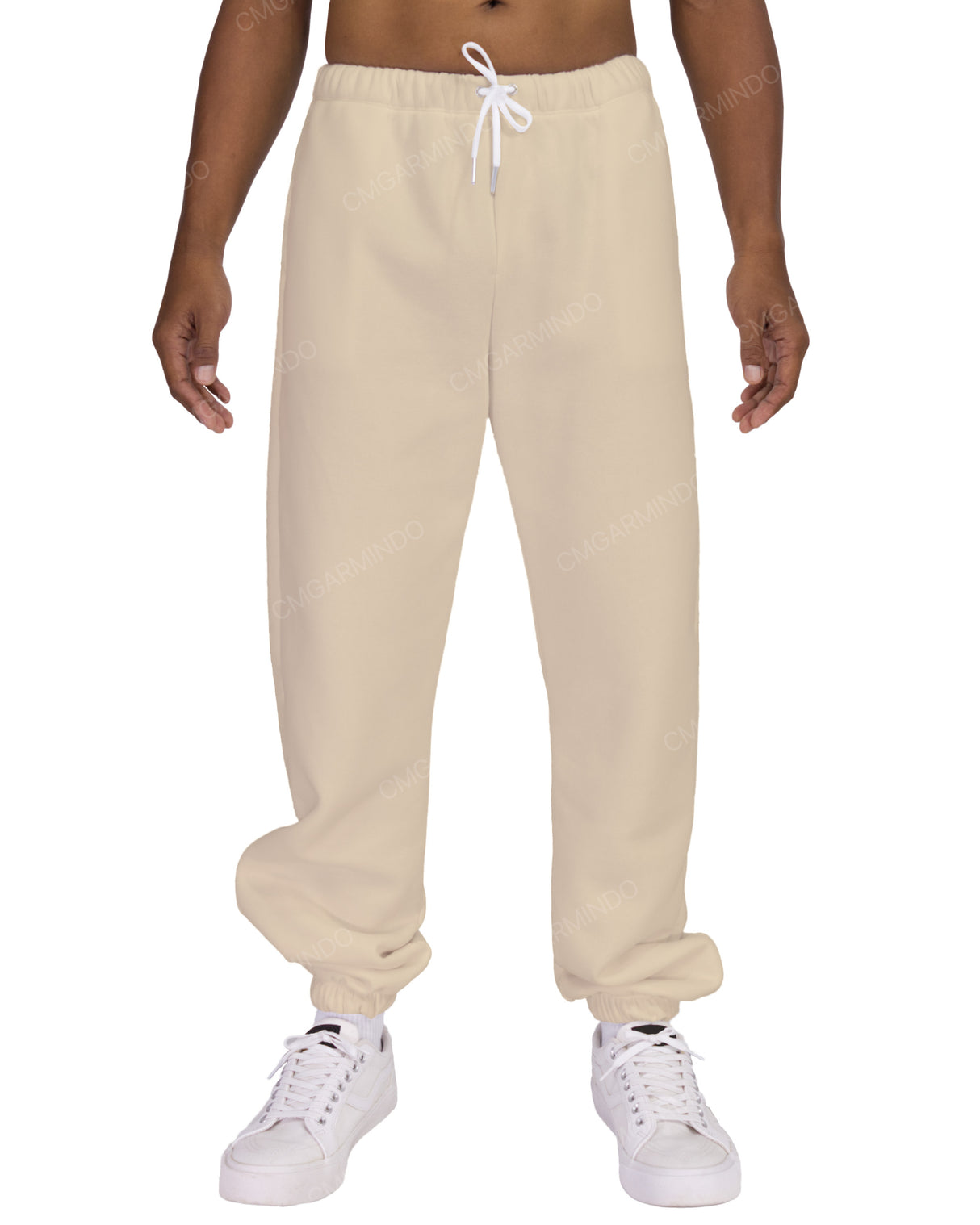Regular Elastic Hem Sweatpants