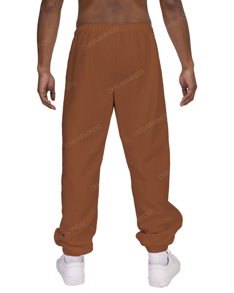 Regular Elastic Hem Sweatpants