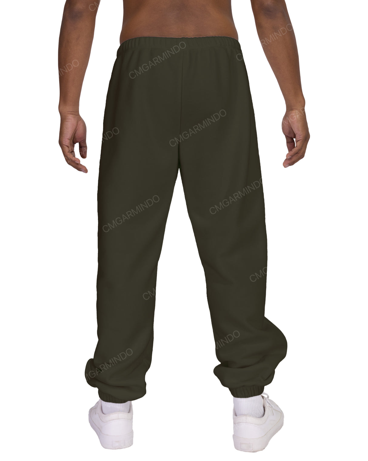 Regular Elastic Hem Sweatpants