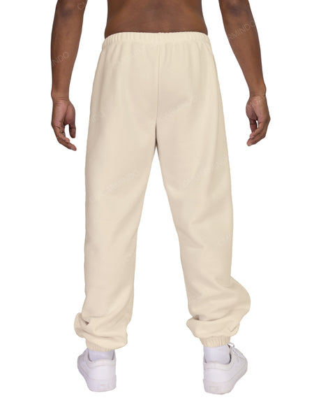 Regular Elastic Hem Sweatpants