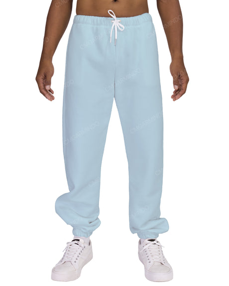 Regular Elastic Hem Sweatpants