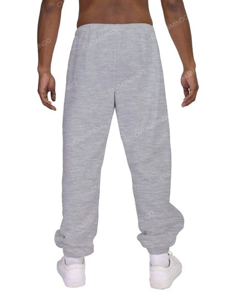 Regular Elastic Hem Sweatpants