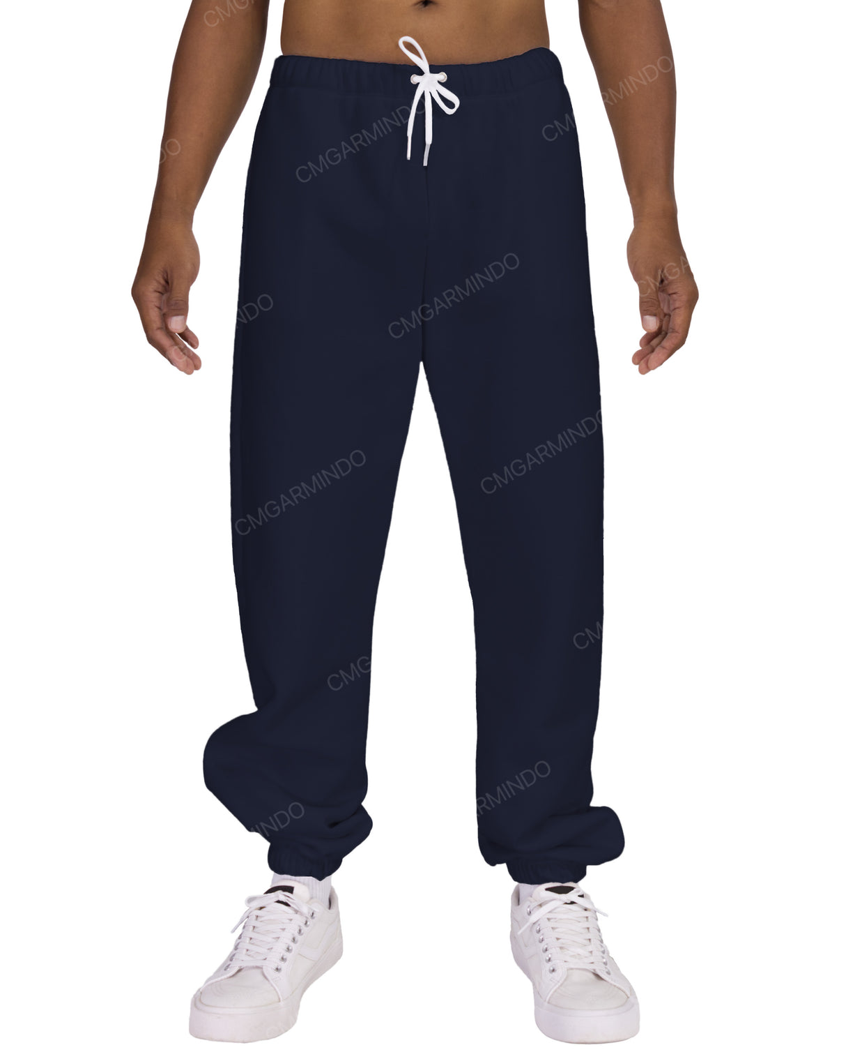 Regular Elastic Hem Sweatpants