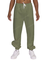 Regular Elastic Hem Sweatpants