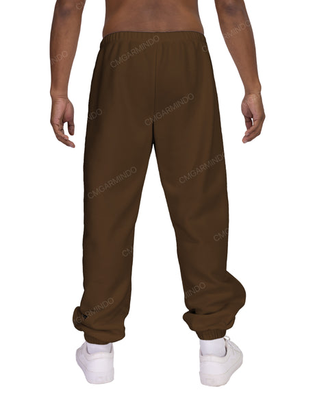 Regular Elastic Hem Sweatpants