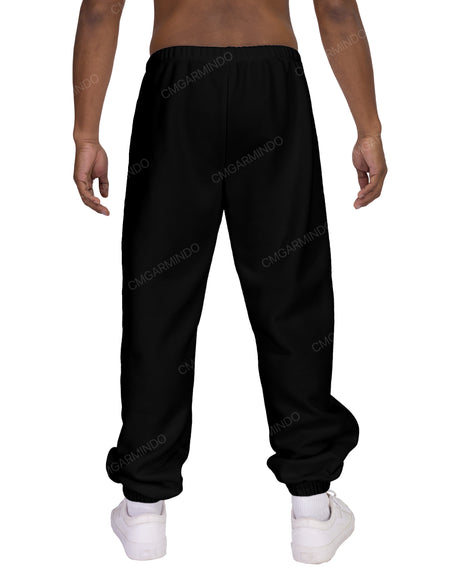 Regular Elastic Hem Sweatpants