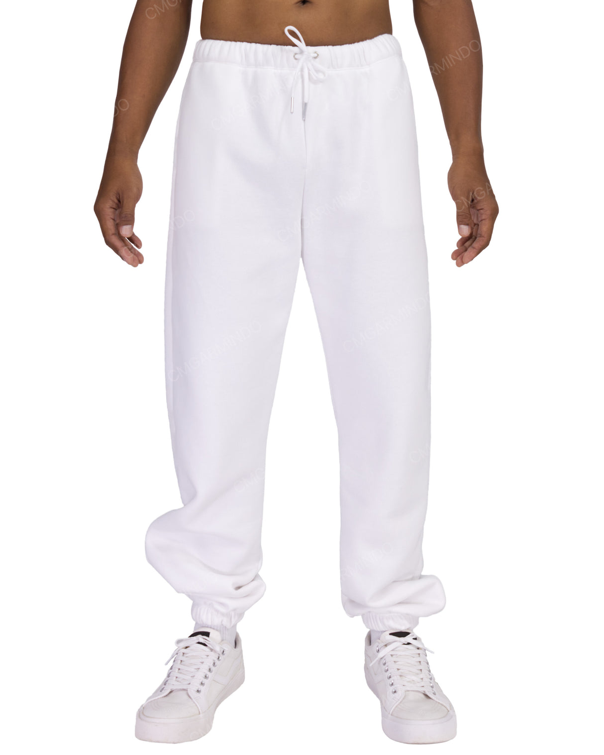 Regular Elastic Hem Sweatpants