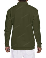 1/4 Zip High Neck Sweatshirt