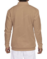 1/4 Zip High Neck Sweatshirt