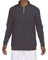 1/4 Zip High Neck Sweatshirt
