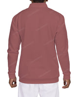 1/4 Zip High Neck Sweatshirt