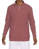 1/4 Zip High Neck Sweatshirt