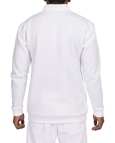 1/4 Zip High Neck Sweatshirt