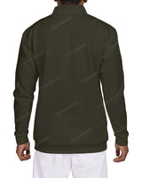 1/4 Zip High Neck Sweatshirt