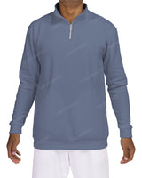 1/4 Zip High Neck Sweatshirt