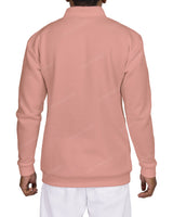 1/4 Zip High Neck Sweatshirt