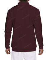1/4 Zip High Neck Sweatshirt
