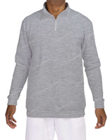 1/4 Zip High Neck Sweatshirt