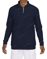 1/4 Zip High Neck Sweatshirt