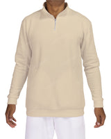 1/4 Zip High Neck Sweatshirt
