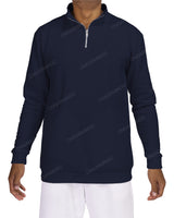 1/4 Zip High Neck Sweatshirt
