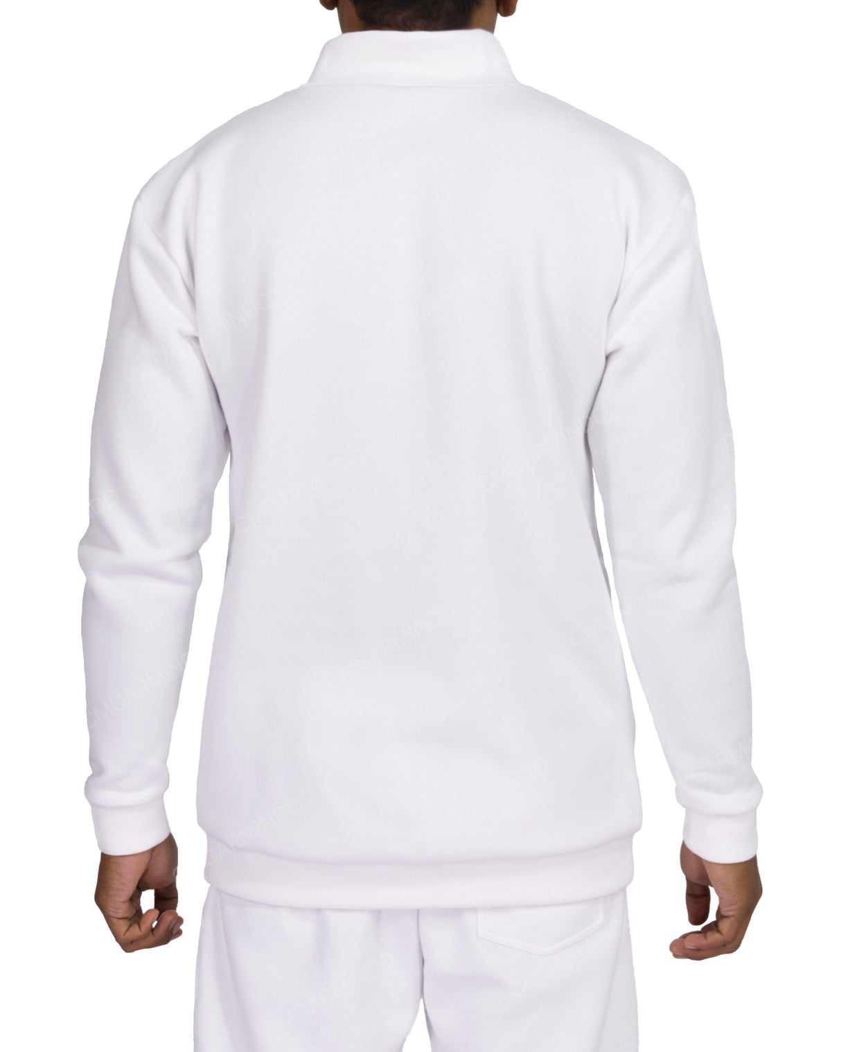1/4 Zip High Neck Sweatshirt