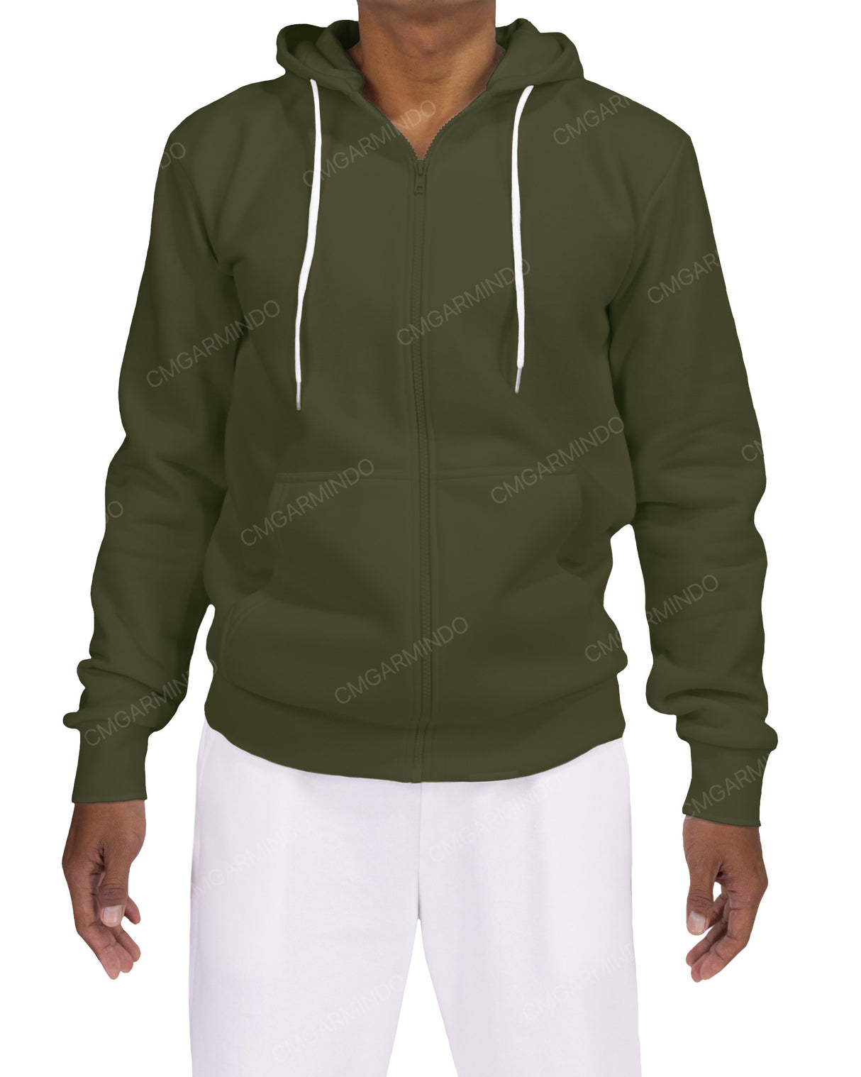 Regular Zip-Up Hoodie
