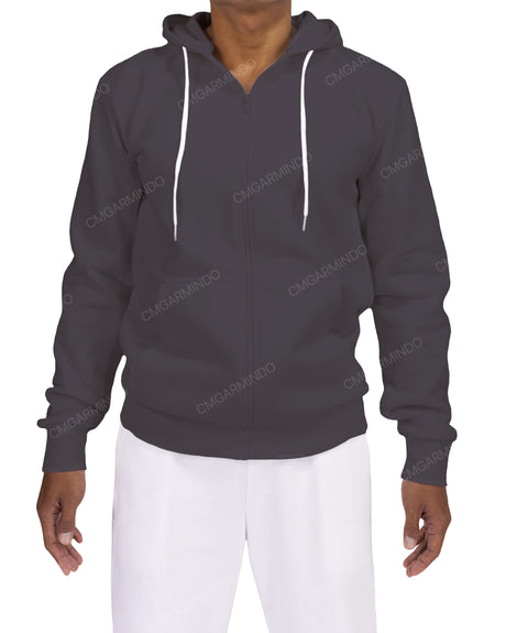Regular Zip-Up Hoodie