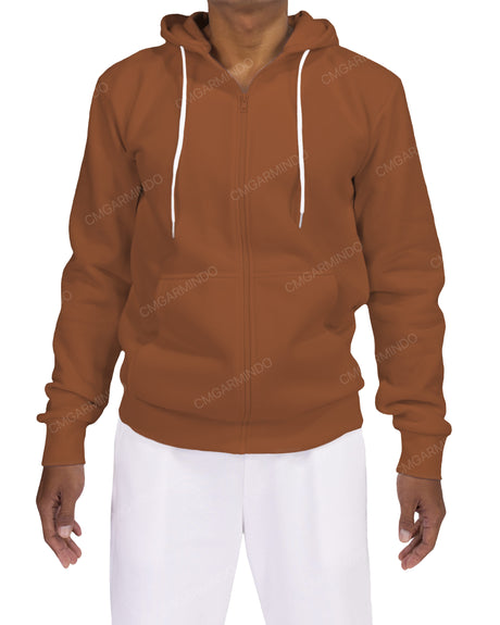 Regular Zip-Up Hoodie