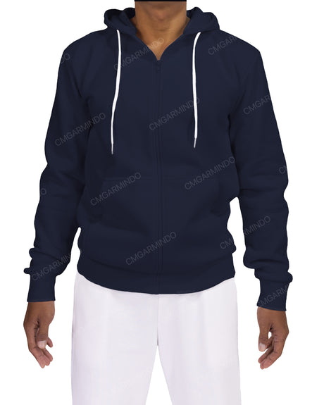 Regular Zip-Up Hoodie