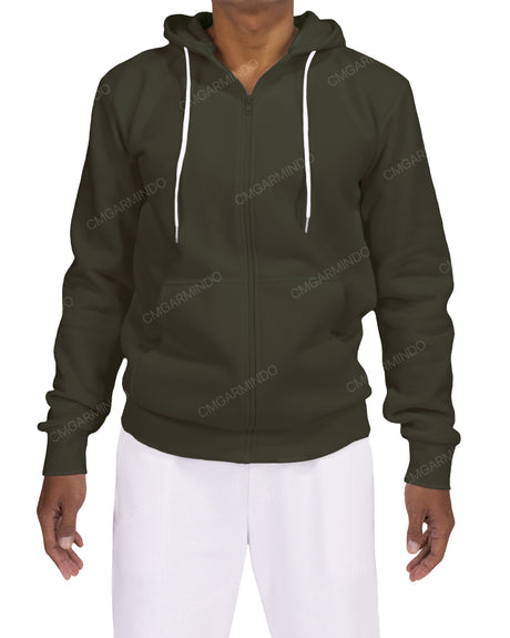 Regular Zip-Up Hoodie