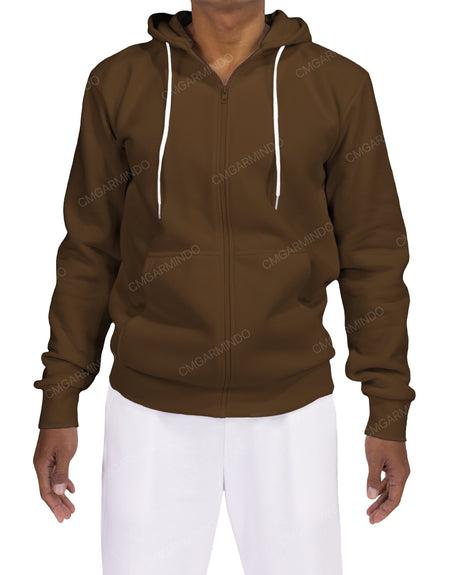 Regular Zip-Up Hoodie