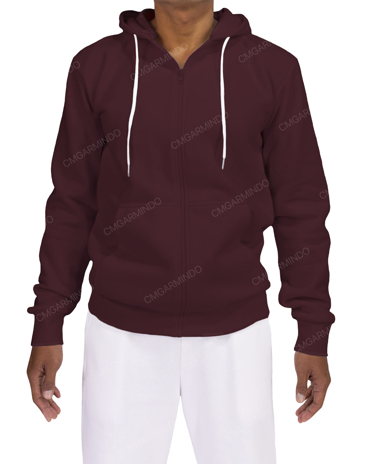 Regular Zip-Up Hoodie