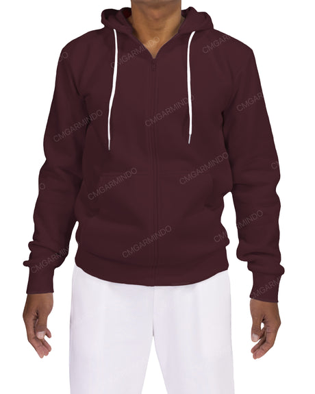 Regular Zip-Up Hoodie
