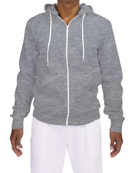 Regular Zip-Up Hoodie