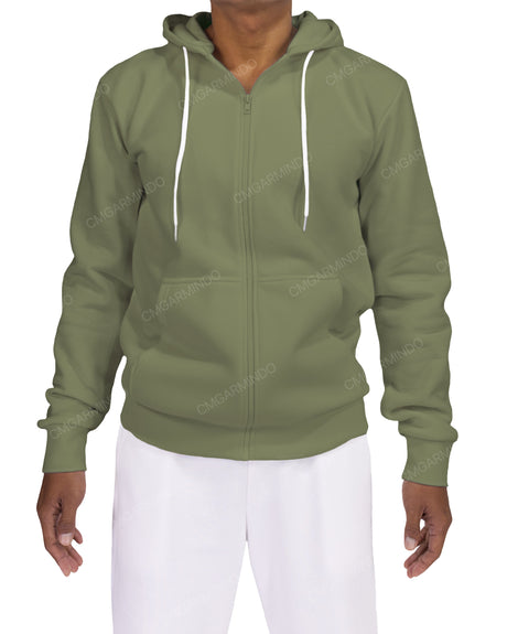 Regular Zip-Up Hoodie