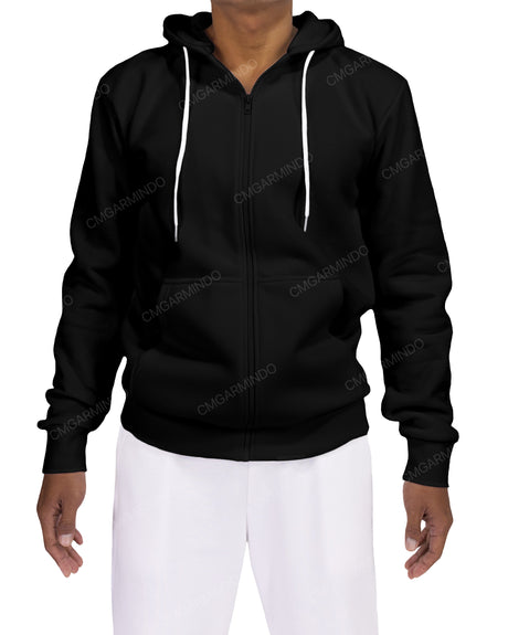 Regular Zip-Up Hoodie