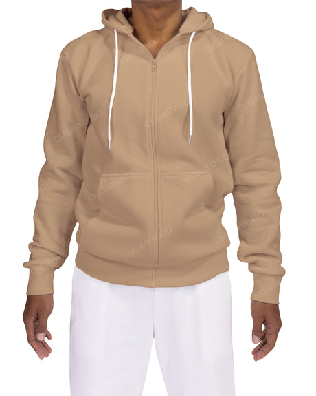 Regular Zip-Up Hoodie