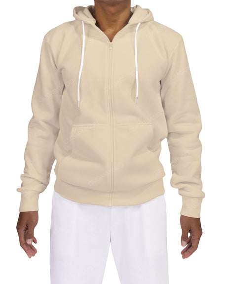Regular Zip-Up Hoodie