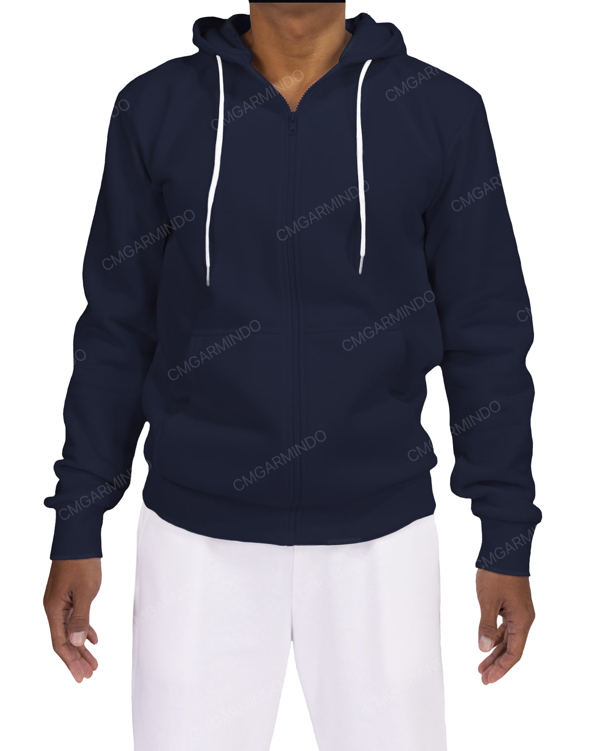 Regular Zip-Up Hoodie