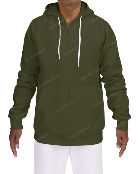 Oversized Zip-Up Hoodie