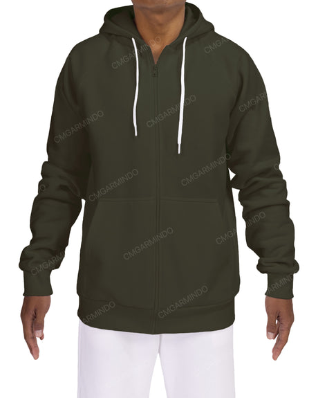 Oversized Zip-Up Hoodie