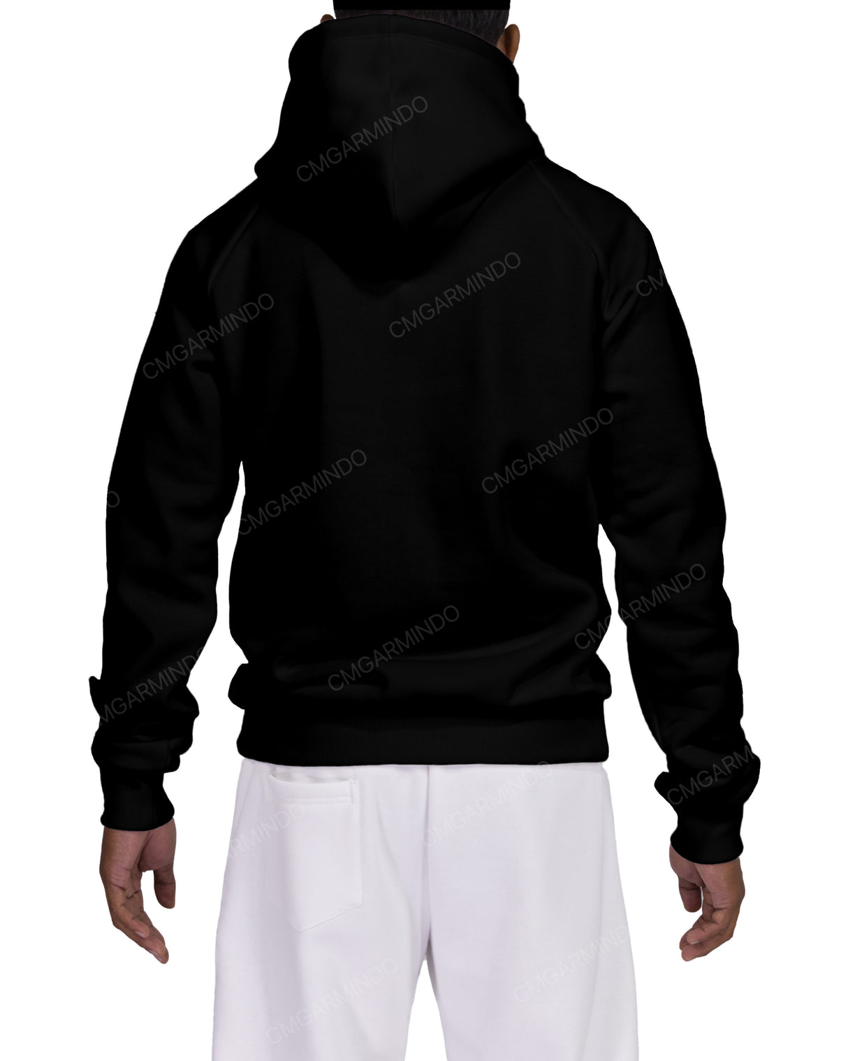 Wrap Hood Raglan Hoodie