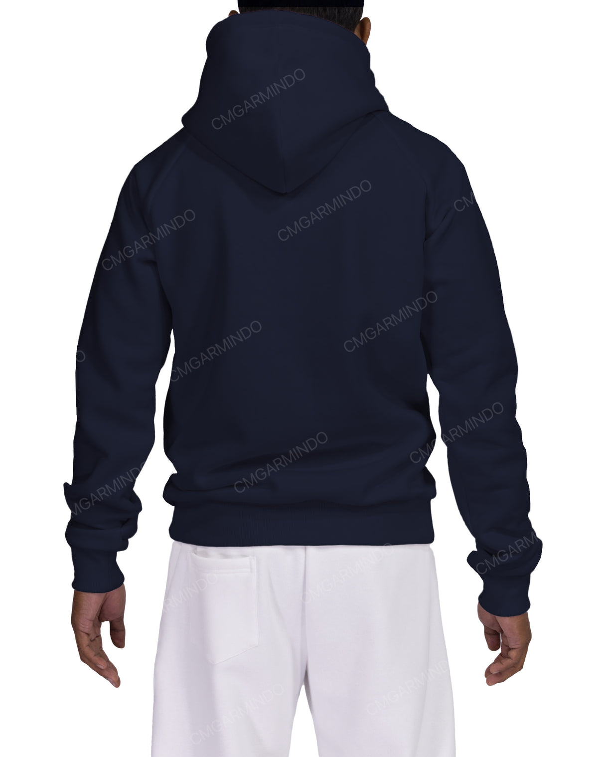 Wrap Hood Raglan Hoodie