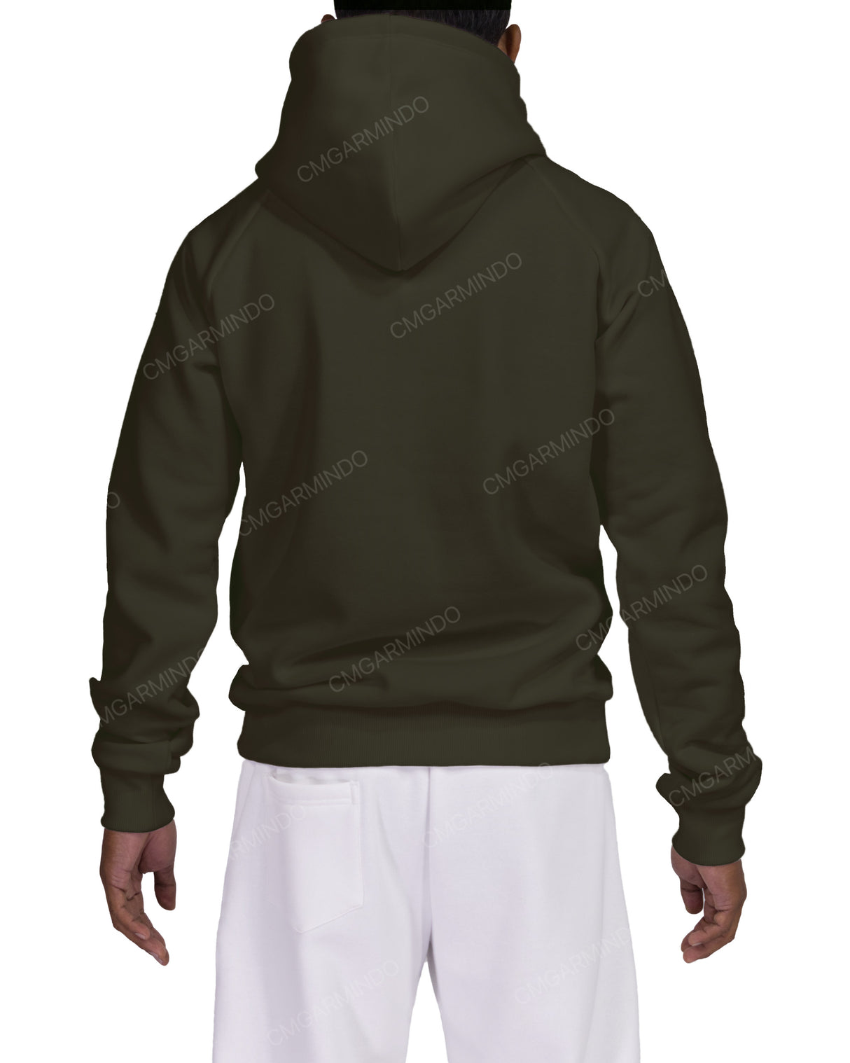 Wrap Hood Raglan Hoodie